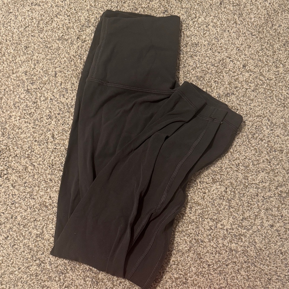 Gray lululemon align leggings
